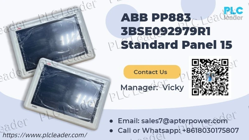 ABB PP883 3BSE092979R1 ABB PP883 3BSE092979R1
