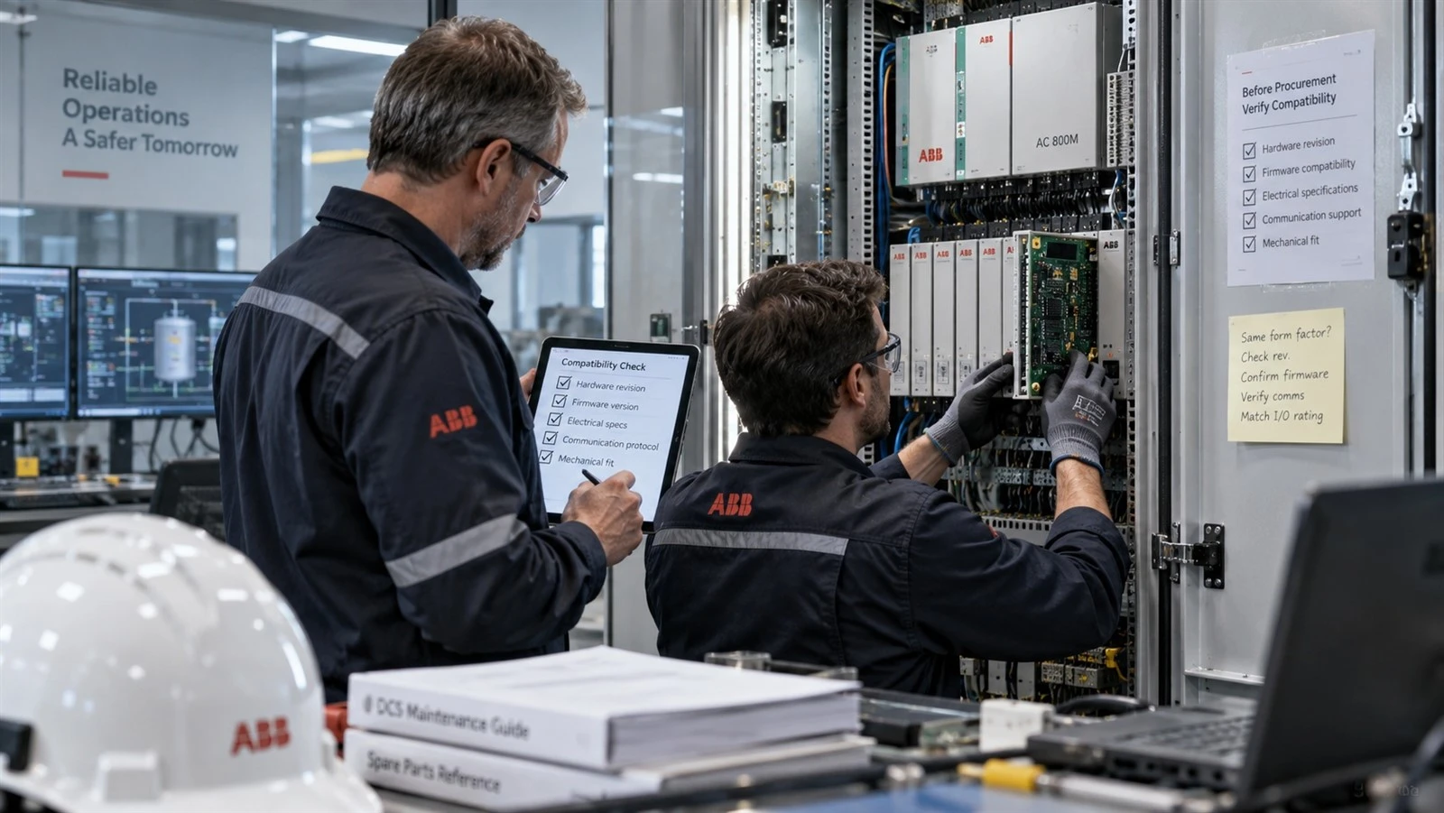 Compatibility Checklist Key Checks Before Procuring Alternative Spares for Discontinued ABB DCS Boards Compatibility Checklist Key Checks Before Procuring Alternative Spares for Discontinued ABB DCS Boards