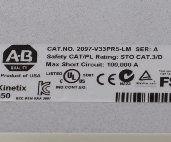 Allen-Bradley 2097-V33PR5-LM Allen-Bradley 2097-V33PR5-LM