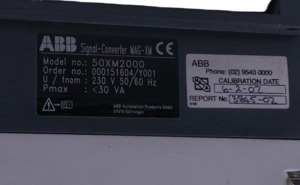 MAG-XM 50XM2000 MAG-XM 50XM2000